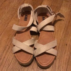 Nude Espadrille Sandals